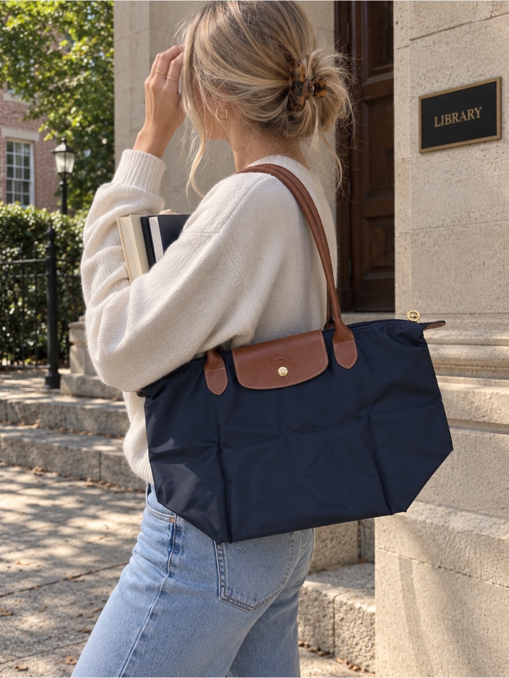 LONGCHAMP LE PLIAGE ORIGINAL M TOTE BAG